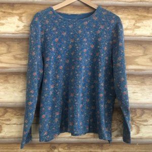 🎈Jones New York Sport floral long sleeve top size 1X